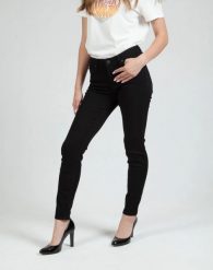 LEE SCARLETT DAMSKIE SPODNIE JEANSOWE JEANS DŻINSY BLACK RINSE L526SH47 112111903. Czarne jeansy damskie Lee, bez wzorów, z jeansu. Za 189.99 zł.