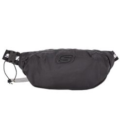 Torebka nerka sportowa dla dorosłych Skechers Nevada Waist Bag pojemność 6 L. Czarne saszetki i nerki męskie Skechers, bez wzorów, z materiału. Za 59.99 zł.