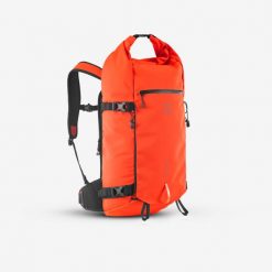 Plecak narciarski / snowboardowy freeride Robust 30 l. Brązowe plecaki męskie WED'ZE, bez wzorów, z materiału. Za 379.99 zł.
