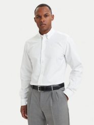 BOSS Koszula H-Liam 50566988 Biały Regular Fit. Białe koszule męskie Boss, l, bez wzorów, z bawełny, bez kołnierzyka, bez ramiączek. Za 549.99 zł.