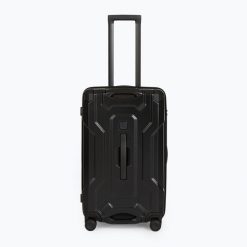 Walizka podróżna KADVA Roca 76. Czarne walizki damskie KADVA, bez wzorów, z materiału. Za 299.99 zł.