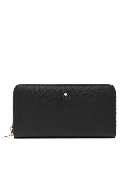 Geox Portfel D.Wallet D35K3A B0039 C9999 Czarny. Czarne portfele damskie Geox, ze skóry. Za 179.99 zł.