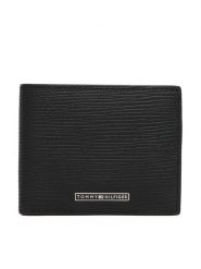 Tommy Hilfiger Portfel Th Business Saffi Mini Cc Wallet AM0AM14785 Czarny. Czarne portfele męskie Tommy Hilfiger, bez wzorów, ze skóry. Za 249.99 zł.