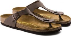 Birkenstock Klapki Birkenstock GIZEH Birko-Flor 43753 41. Klapki damskie Birkenstock, bez wzorów, bez obcasa, bez zapięcia. Za 424.99 zł.