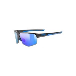 Okulary przeciwsłoneczne Uvex Axos Set - black matt/mirror blue. Czarne okulary przeciwsłoneczne damskie Uvex. Za 305.48 zł.