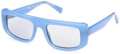 Guess GU00138 84A 53 Okulary przeciwsłoneczne unisex prostokątne. Okulary przeciwsłoneczne damskie Guess, prostokątne. Za 164.99 zł.