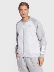 Adidas Bluza Fleece Sst HI2995 Szary Relaxed Fit. Szare bluzy męskie Adidas, m, bez wzorów, z syntetyku, bez ramiączek, bez kaptura. Za 349.99 zł.