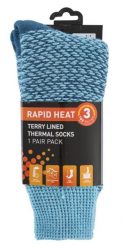 2058 Trespass Thermski Ultra grube skarpety z wyściełką frotte Nordic Stripe. Żółte skarpetki damskie 2117 OF SWEDEN, bez wzorów, z dzianiny. Za 96.99 zł.