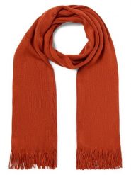 Nils Sundström Szalik męski Mężczyźni Sztuczne włókno pomarańczowy jednolity, ONE SIZE. Brązowe szaliki męskie Nils Sundström, bez wzorów, z włókna. Za 199.95 zł.