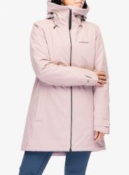 Płaszcz ocieplany damski Didriksons Helle Parka 5. Czerwone parki damskie Didriksons, m, bez wzorów, z materiału, bez kaptura. Za 604.99 zł.