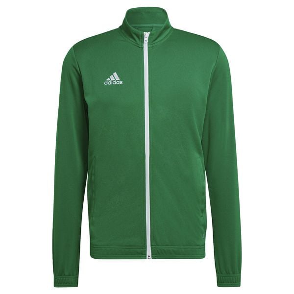 Kurtka dresowa adidas Entrada 22. Białe kurtki męskie Adidas, m, bez wzorów, z dresówki, sportowe, bez kaptura. Za 98.00 zł.