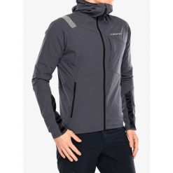 Kurtka softshell męska La Sportiva Aequilibrium Speed Jacket. Szare kurtki męskie La Sportiva, m, bez wzorów, z softshellu, bez kaptura, trekkingowe. Za 752.79 zł.