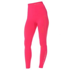 Termoaktywne damskie legginsy narciarskie Thermo. Fioletowe bielizna sportowa damska Brubeck, bez wzorów, z dzianiny. Za 149.99 zł.