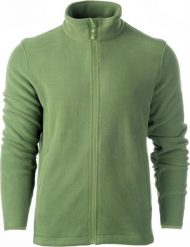 Magnum Polar męski Essential Fleece Olive Green r. S. Zielone bluzy sportowe męskie MAGNUM, m, bez wzorów, z polaru, bez kaptura. Za 108.97 zł.