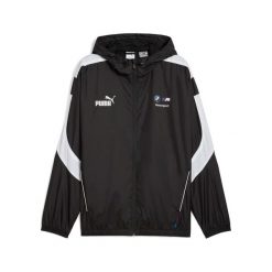 Kurtka wodoodporna Puma Bmw Mms Mt7. Czarne kurtki męskie Puma, l, bez wzorów, z dresówki, eleganckie, bez kaptura. Za 400.20 zł.