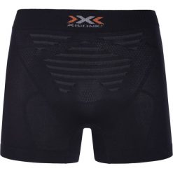Bokserki X-BIONIC INVENT. Czarne bokserki męskie X BIONIC, bez wzorów, z tkaniny. W wyprzedaży za 96.00 zł.