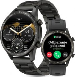 Smartwatch Gravity Zegarek męski SMARTWATCH GRAVITY GT10-1 BK/BK/BK STEEL PROF. Zegarki męskie Gravity, bez wzorów. Za 267.90 zł.