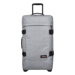 Torba podróżna Eastpak Tranverz M. Szare torby podróżne damskie Eastpak, bez wzorów, z materiału, duże. Za 696.25 zł.