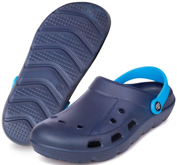 Klapki basenowe Aqua Speed Lora. Czarne klapki damskie Aqua-Speed, bez wzorów, z materiału, bez obcasa, bez zapięcia. Za 47.99 zł.