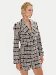 Bruuns Bazaar Marynarka Nanyas BBW4175 Szary Loose Fit. Szare marynarki i żakiety damskie Bruuns Bazaar, bez wzorów, z syntetyku, bez kołnierzyka, bez ramiączek. Za 649.99 zł.