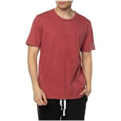 Koszulka sportowa męska Champion 217666RS051EHR. Czerwone koszulki sportowe męskie Champion, m, bez wzorów, bez ramiączek. W wyprzedaży za 180.70 zł.