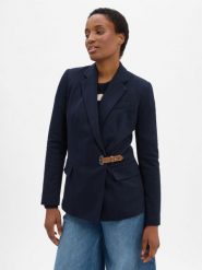 Lauren Ralph Lauren Marynarka Kobiety Bawełna niebieski, 40. Niebieskie marynarki i żakiety damskie Lauren Ralph Lauren, bez wzorów, z bawełny, eleganckie, bez kołnierzyka, bez ramiączek. Za 1,499.95 zł.
