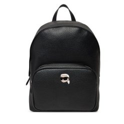 Plecak KARL LAGERFELD. Czarne plecaki damskie KARL LAGERFELD, bez wzorów. Za 719.99 zł.