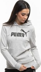 Puma Bluza damska Puma ESS Logo Hoodie TR szara 586791 04 L. Szare bluzy damskie Puma, l, bez wzorów, bez ramiączek, bez kaptura. Za 185.31 zł.
