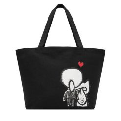 Torebka KARL LAGERFELD. Czarne shopperki damskie KARL LAGERFELD, bez wzorów, bez dodatków. Za 339.99 zł.