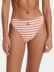Calvin Klein Swimwear Dół od bikini LV00Q61147 Pomarańczowy. Brązowe bikini Calvin Klein Swimwear, l, bez wzorów, z syntetyku. Za 189.99 zł.