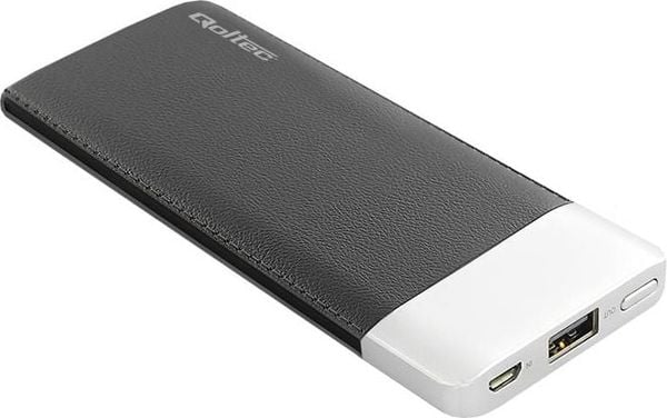 Powerbank Qoltec Slim 6000mAh Czarny. Czarne powerbanki Qoltec. Za 126.49 zł.