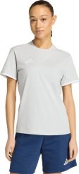 Adidas Koszulka damska adidas Entrada 26 Tee szara JZ6680 2XL. Szare bluzki damskie Adidas, xl, bez wzorów, bez kołnierzyka, bez ramiączek. Za 77.18 zł.