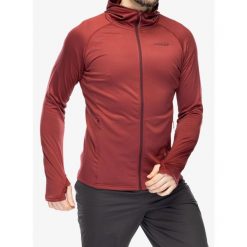 Bluza rozpinana męska Inov-8 Venturelite Mid Hoodie FZ. Czerwone bluzy męskie Inov-8, l, bez wzorów, bez kaptura. Za 492.99 zł.