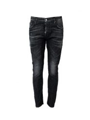 Dsquared2 Jeansy "Tidy Biker Jean" | S71LB1140 | Mężczyzna | Czarny. Czarne jeansy męskie Dsquared2, z bawełny, eleganckie, długie. W wyprzedaży za 1,499.00 zł.