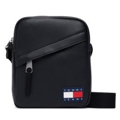 Saszetka Tommy Jeans. Czarne saszetki i nerki męskie Tommy Jeans, z jeansu, małe. Za 289.99 zł.