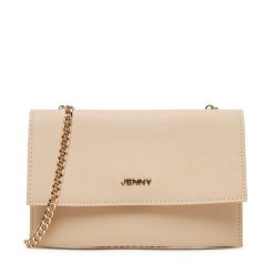 Torebka JENNY. Brązowe torebki do ręki damskie Jenny, bez wzorów, bez dodatków. Za 69.99 zł.