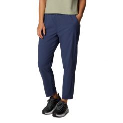 Spodnie Columbia Cedar Crest. Niebieskie spodnie dresowe damskie Columbia, bez wzorów, sportowe, trekkingowe. Za 227.99 zł.