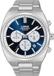 Zegarek męski Lorus RT363KX9 srebrny. Szare zegarki męskie Lorus, bez wzorów, srebrne. Za 649.02 zł.