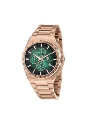 Maserati Zegarek Velocita R8873653001 Różowe złoto. Czerwone zegarki męskie maserati, bez wzorów, złote. Za 1,599.00 zł.