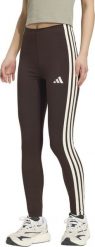 Adidas Legginsy damskie Essentials 3-Stripes brązowe KS6286 XS. Brązowe legginsy damskie Adidas, bez wzorów. Za 128.99 zł.