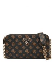 Guess Torebka HWEPG9 51012 Brązowy. Brązowe listonoszki damskie Guess, z aplikacjami, ze skóry, bez dodatków. Za 289.99 zł.
