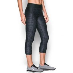 Legginsy damskie Under Armour HeatGear Capri Printed 7/8. Czarne legginsy damskie Under Armour, bez wzorów. Za 219.00 zł.