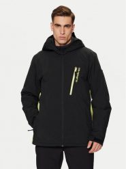 Quiksilver Kurtka narciarska Morton EQYTJ03458 Czarny Modern Fit. Czarne kurtki sportowe męskie Quiksilver, na zimę, m, bez wzorów, z syntetyku, bez kaptura, narciarskie. Za 569.99 zł.