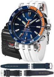 Zegarek męski Vostok Europe NH35A-575A715SW biały. Białe zegarki męskie Vostok Europe, bez wzorów. Za 6,475.21 zł.