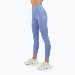 Legginsy NEBBIA Leg Day Goals. Fioletowe legginsy damskie Nebbia, bez wzorów. Za 280.50 zł.