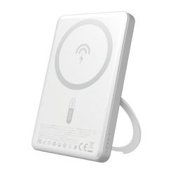 Powerbank Dudao k28s 20w pd 5000mah z magsafe i podstawką. Białe powerbanki Dudao. Za 99.00 zł.