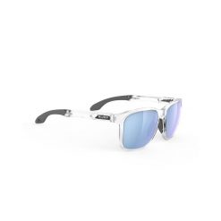 Okulary Rudy Project LIGHTFLOW A CRYSTAL GLOSS - Multilaser Ice. Brązowe okulary przeciwsłoneczne damskie Rudy Project. Za 759.99 zł.