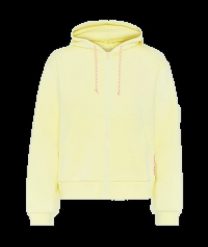 Damska bluza z kapturem zapinana na zamek Kari Traa Anelie. Żółte bluzy damskie Kari Traa, m, bez wzorów, z bawełny, bez ramiączek, z kapturem. Za 482.00 zł.