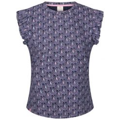 Koszulka Damska Salma Jersey. Niebieskie bluzki damskie Trespass, m, bez wzorów, z jersey, sportowe, bez kołnierzyka, bez ramiączek. Za 55.99 zł.