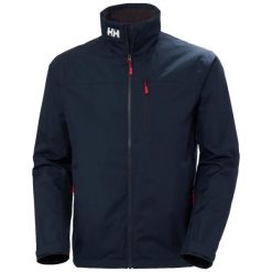 Kurtka wodoodporna Helly Hansen Crew 2.0. Niebieskie kurtki męskie Helly Hansen, m, bez wzorów, eleganckie, z kapturem. Za 692.50 zł.